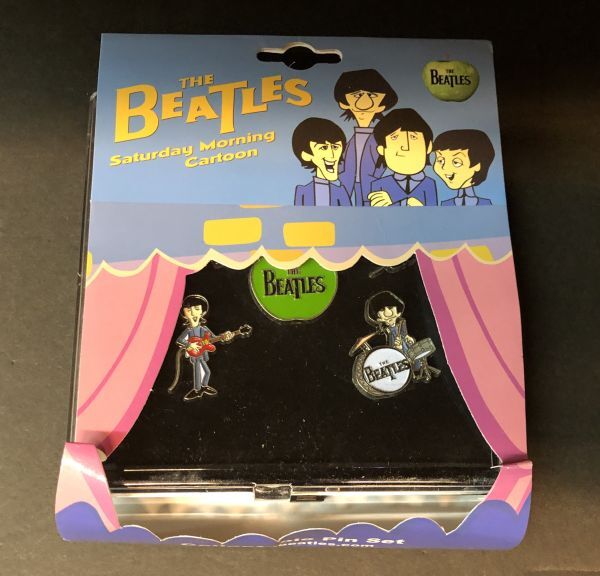 ビートルズ ＜＜超レア＞＞アニメ ピンバッジ 5点セット / 5 Pin Cartoon Beatles Boxed Pin Se（YBOX-2）_画像2