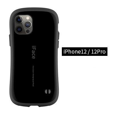 黒 iFace iPhone12/12pro用 箱あり ケース First Class ハードケース 愛用のiphoneを守る 耐衝撃の画像1