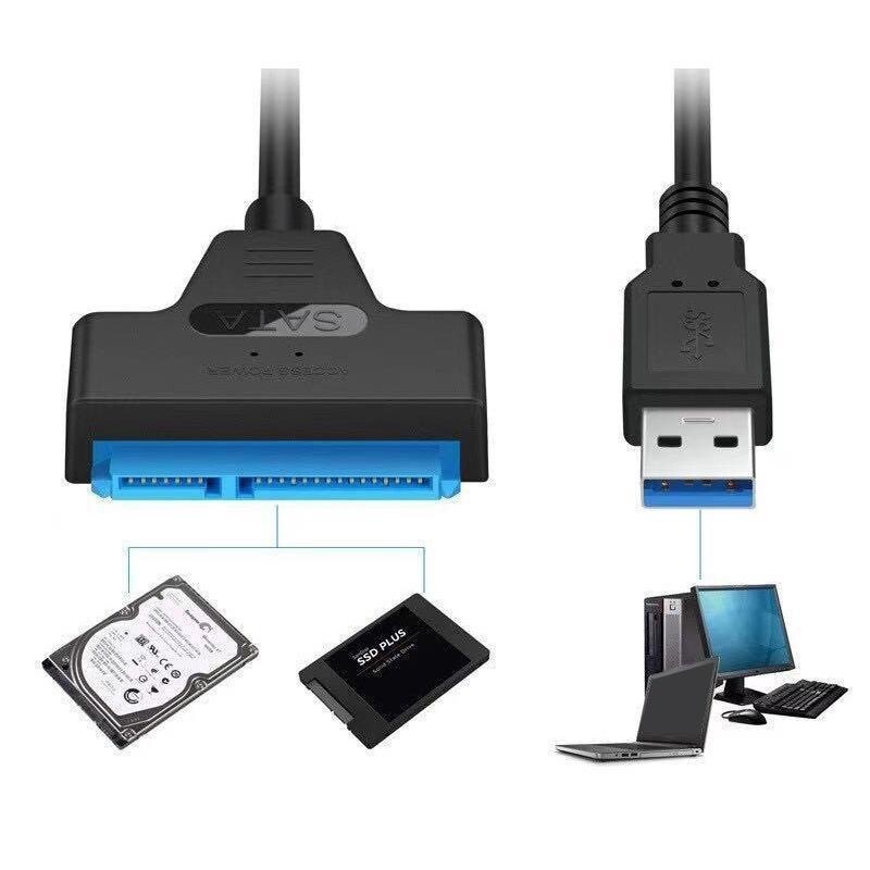 送料無料　SATA-USB 3.0 変換ケーブル 2.5インチ SSD/HDD用_画像9