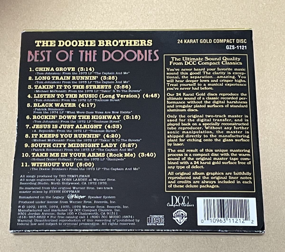 送料込 The Doobie Brothers - Best Of The Doobies Gold Disc 輸入盤CD / ゴールドCD / GZS1121_画像2