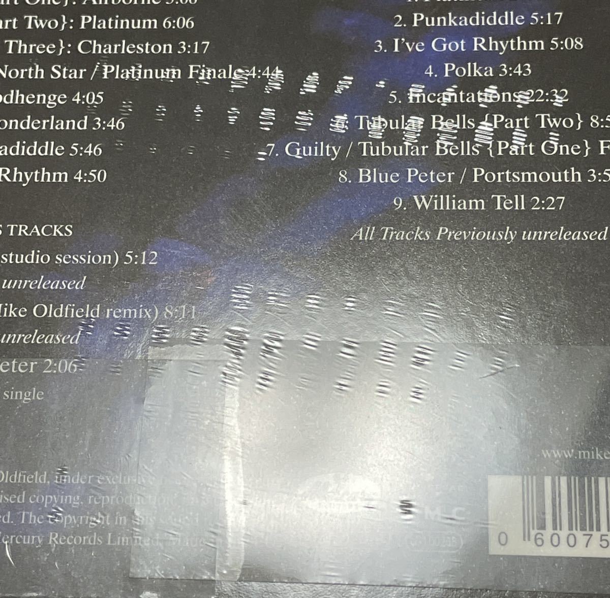 未開封 送料込 Mike Oldfield - Platinum 輸入盤CD2枚組 Deluxe Edition / 5339422_画像6