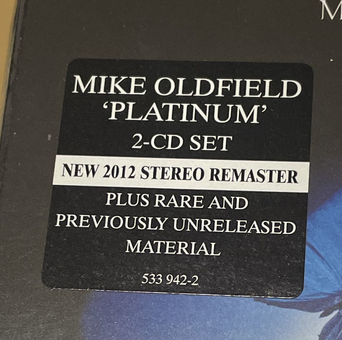 未開封 送料込 Mike Oldfield - Platinum 輸入盤CD2枚組 Deluxe Edition / 5339422_画像3