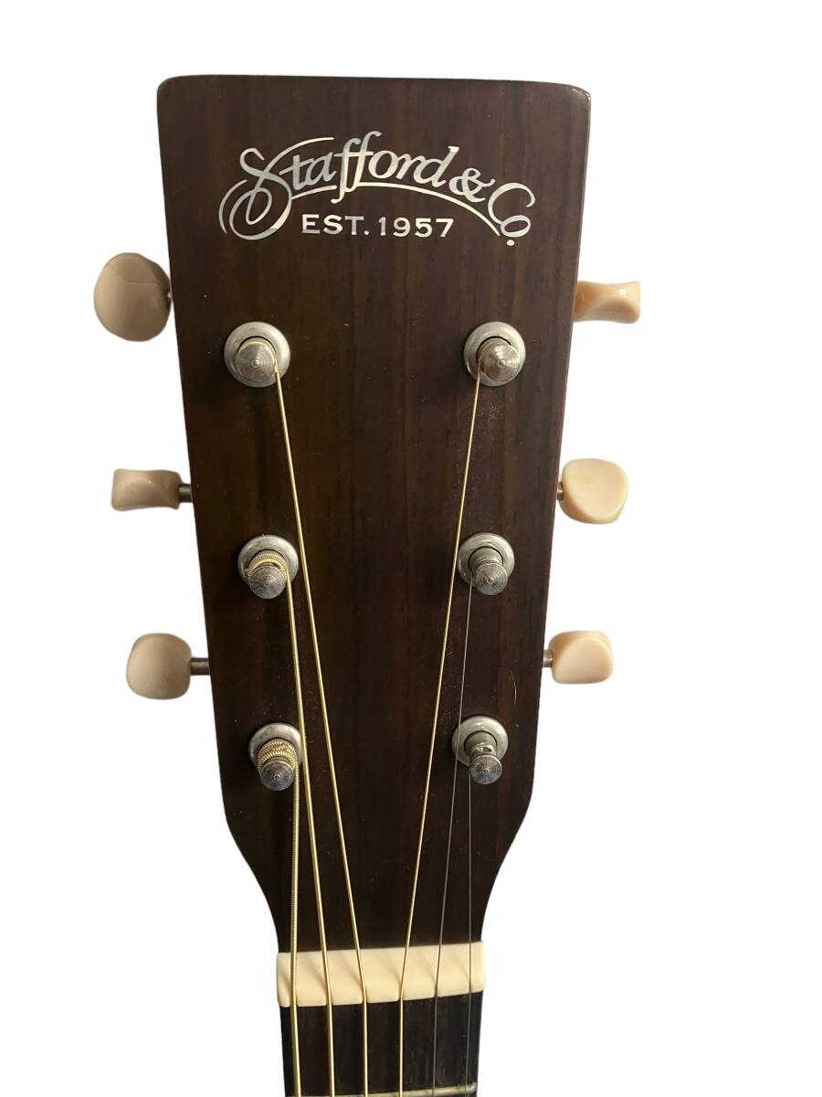 お03-171aY//【中古品】Stafford フォークギター SF-F SATIN 美品_画像5
