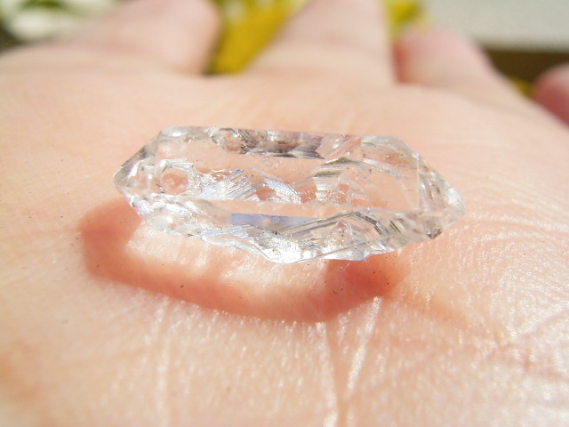 7112 ハーキマーダイヤモンド きれい小粒のお楽しみクリア美美透明水晶クリアクラウド３個組_画像9