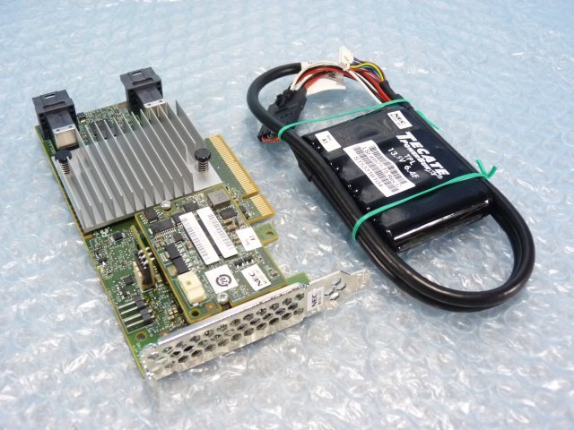 1POU // NEC N8103-177 (MR9362-8i 1GB) 12Gb RAID0, 1, 5, 6, 10, 50, 60 80mmブラケット / N8103-181 // NEC Express5800/R120f-2E 取外