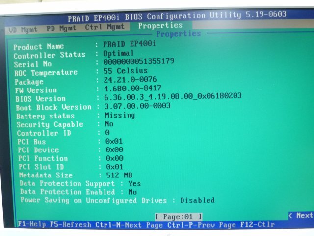 1PQN // 富士通 D3216-A13 GS2 PRAID EP400i 12G PCI-E 80mmブラケット / A3C40159973 // Fujitsu PRIMERGY RX2540 M1 取外の画像10