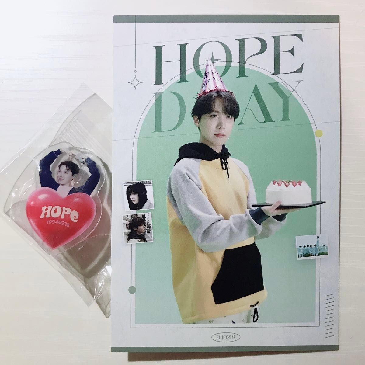 BTS J-HOPE マスター minihope 2024 新作 ストローピック