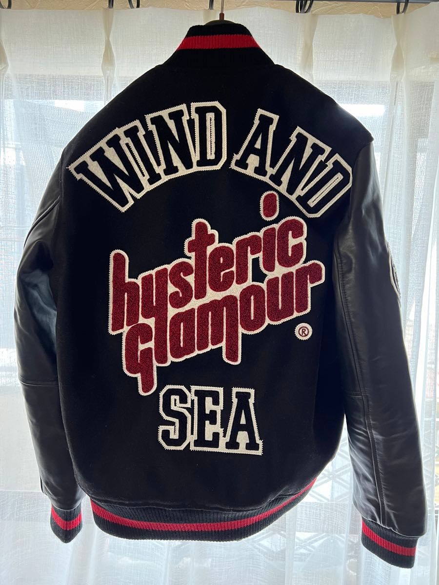 hysteric glamour wind and sea スタジャン