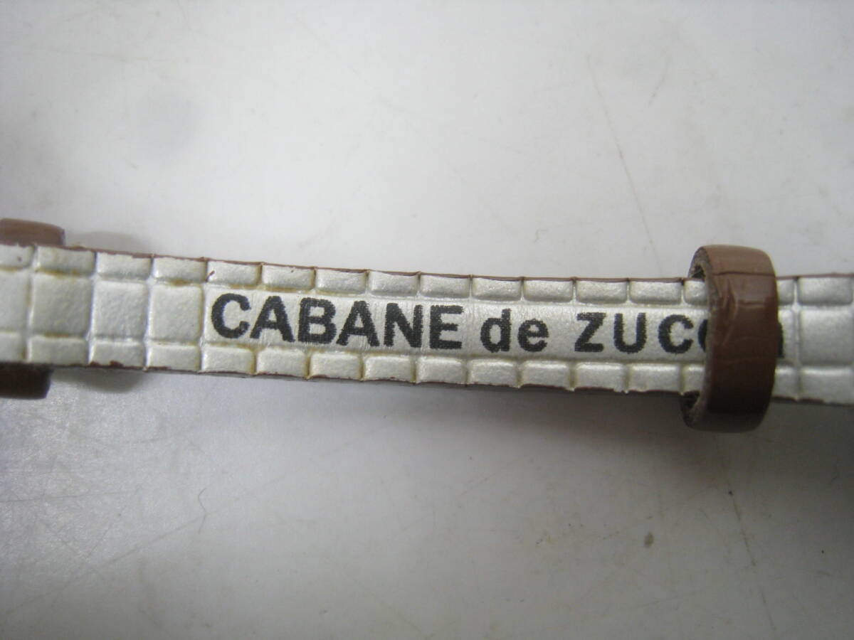 CABANE de ZUCCa カバンドズッカ 腕時計 Y150-OBNO 茶 ブラウン_画像5