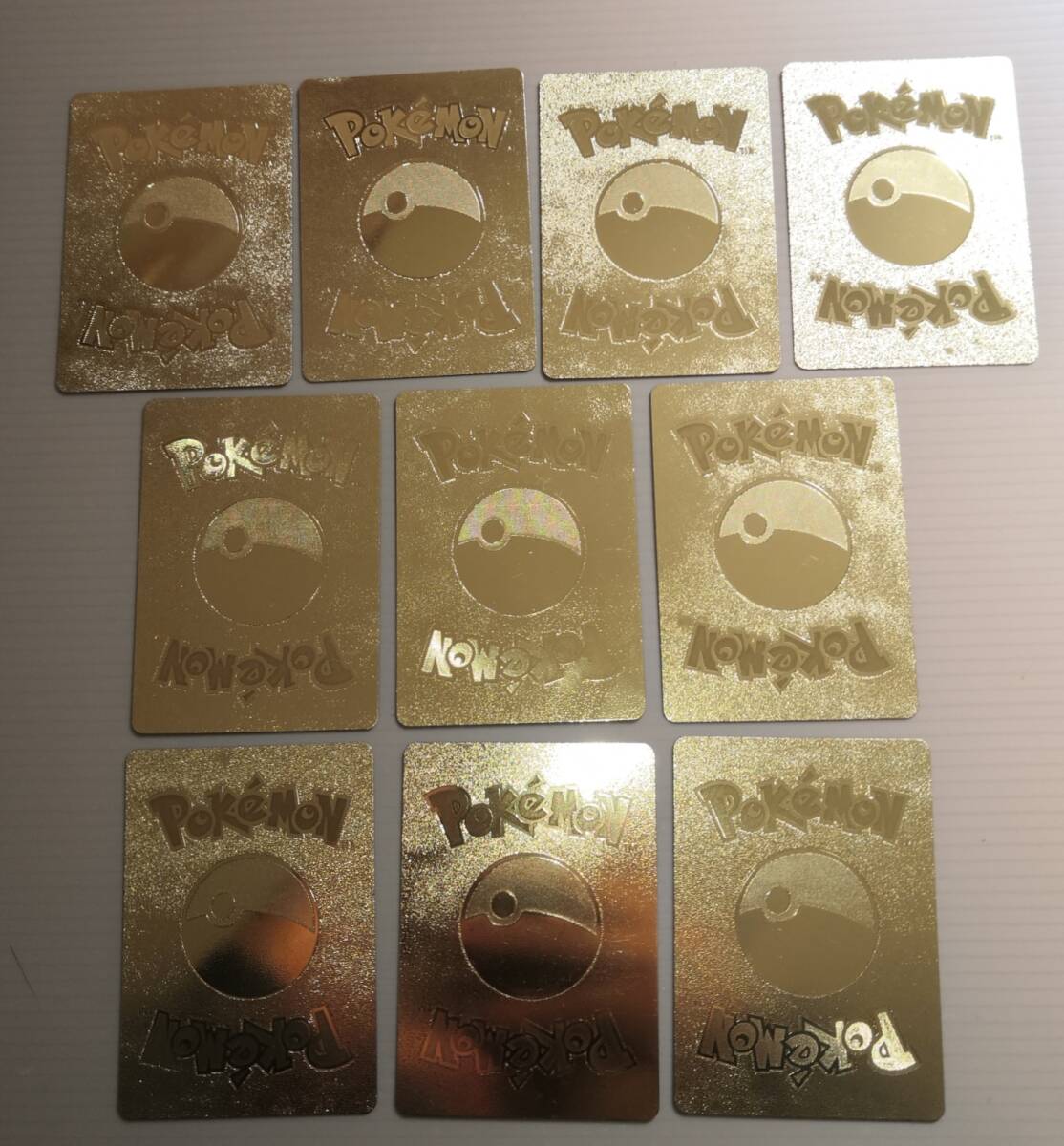 ポケモン ゴールドカード 30枚セット ピカチュウ リザードン他 英語の画像5