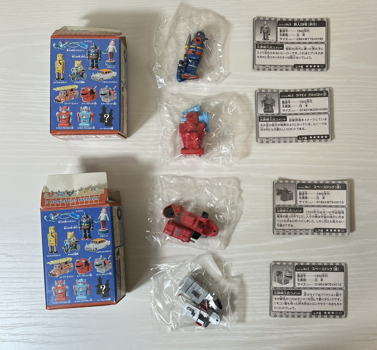 3218-02* unused goods great number! Tetsujin 28 number / width mountain brilliance figi Axe / north . collection 2 / Tetsujin 28 number figure 10 point . summarize set *