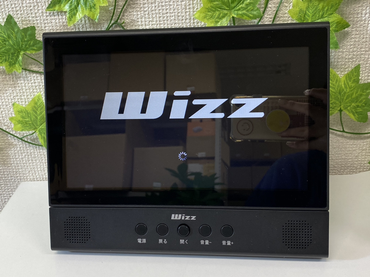 3227-03★♪動作確認済♪Wizz 10.1インチ AndroidタブレットDVDプレーヤー DV-PTB1080 ブラック 車載キット標準付属★_画像2