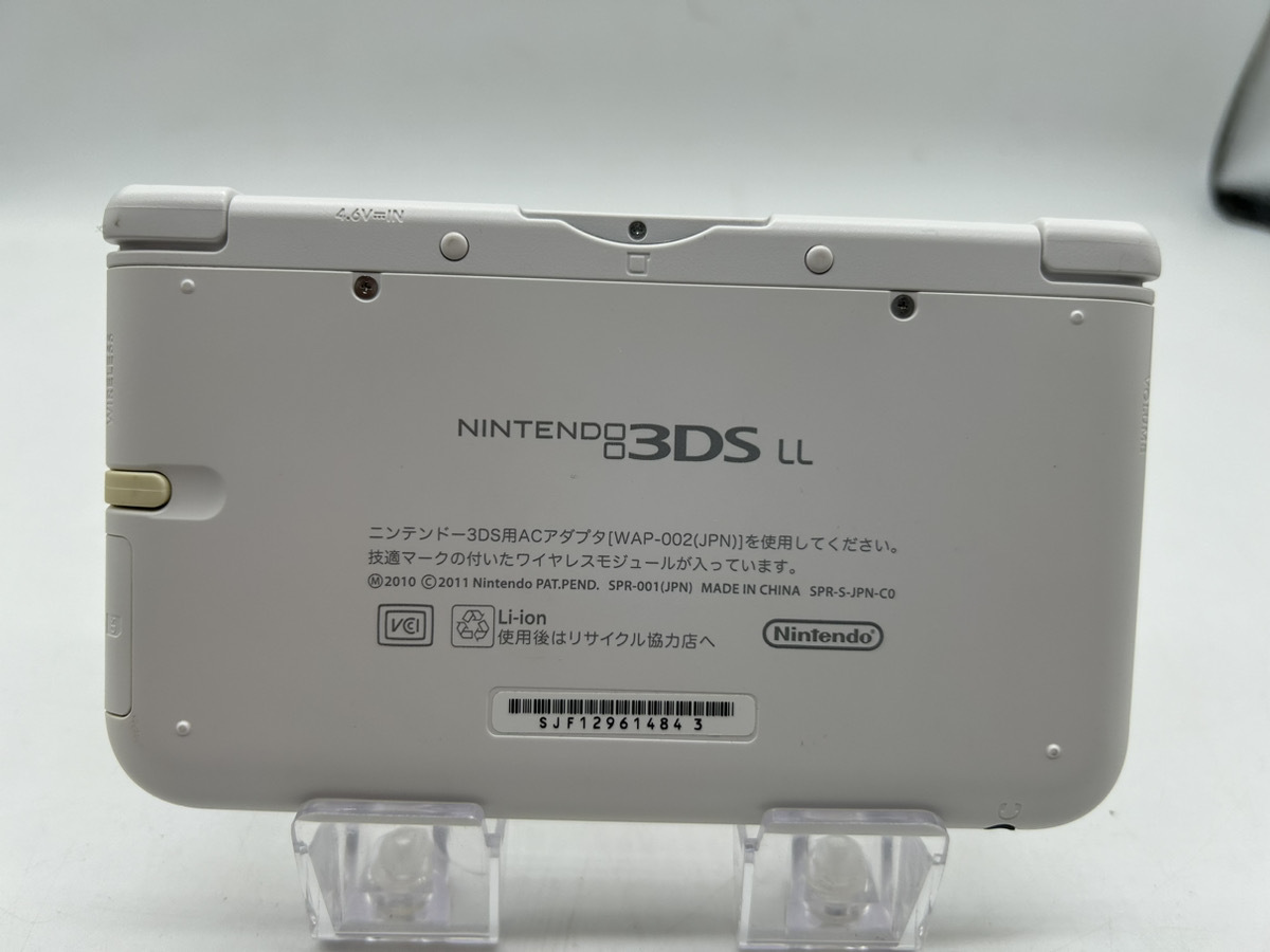 3274-05★動作確認済、初期化済★ 任天堂 ニンテンドー Nintendo 3DS LL ホワイト　SPR-S-JPN-C0_画像2