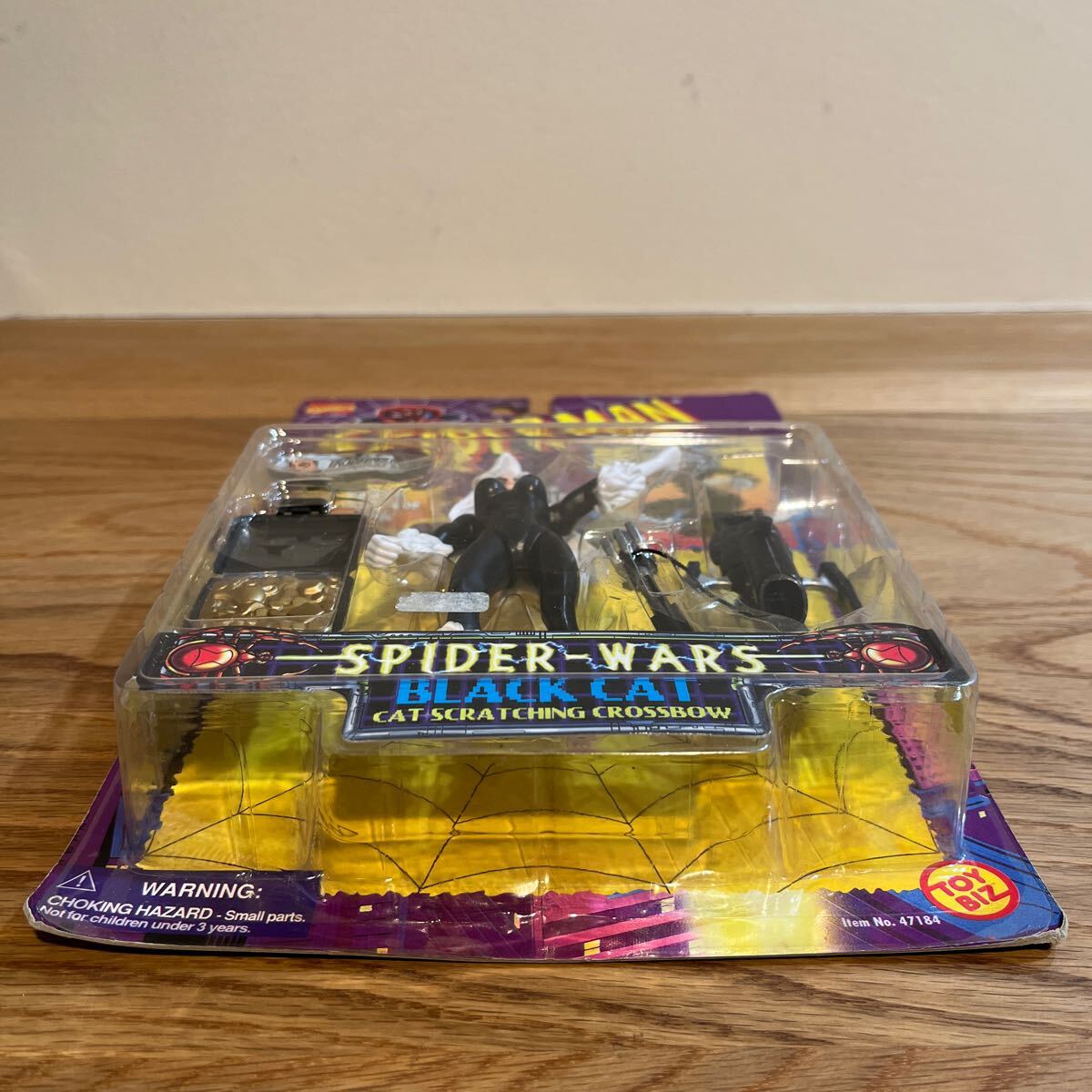 MARVEL SPIDER-MAN [BLACK CAT] figure ma- bell comics Spider-Man American Comics toy bizTOYBIZ 1996 year 