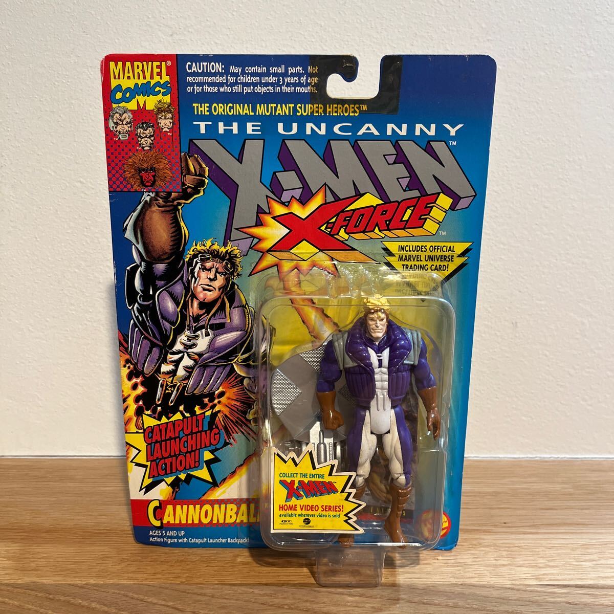 MARVEL/ X-MEN X-FORCE【CANNONBALL】フィギュア マーベルコミックス エックスメン アメコミ トイビズ TOYBIZ 1993年_画像1