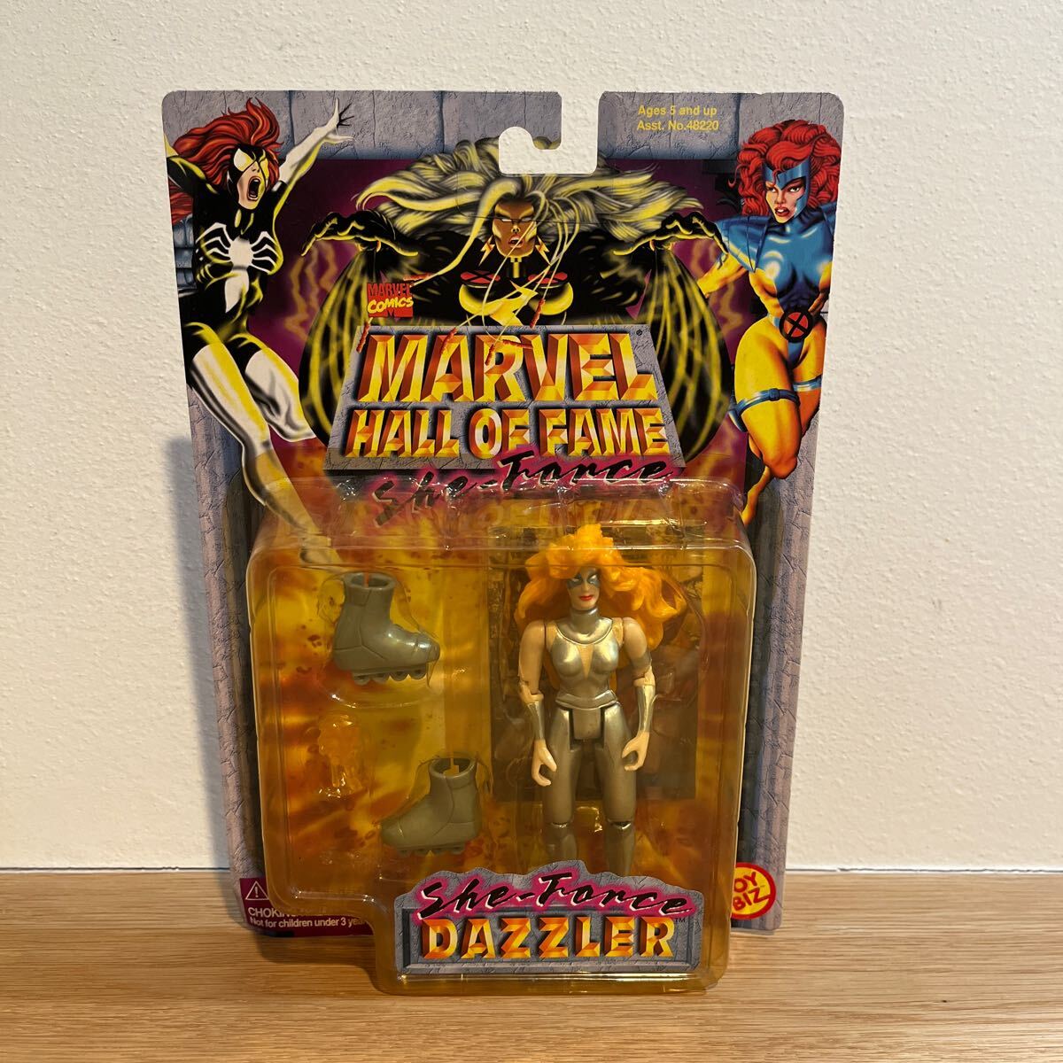 MARVEL/ MARVEL HALL OF FAME【DAZZLER】フィギュア マーベルコミックス アメコミ トイビズ TOYBIZ 1997年の画像1