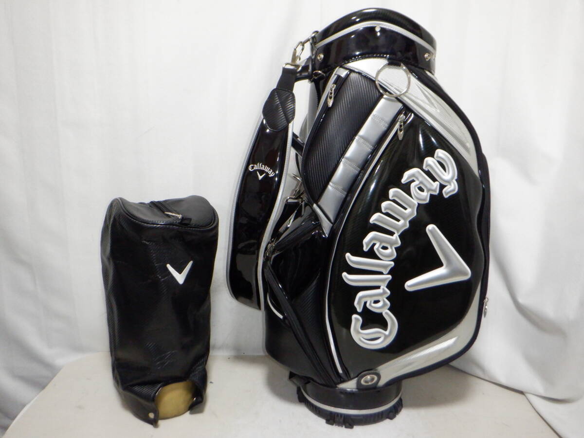 Callaway キャロウェイ 9.5型★中古★スタッフバック(BK×SILVER)_画像1