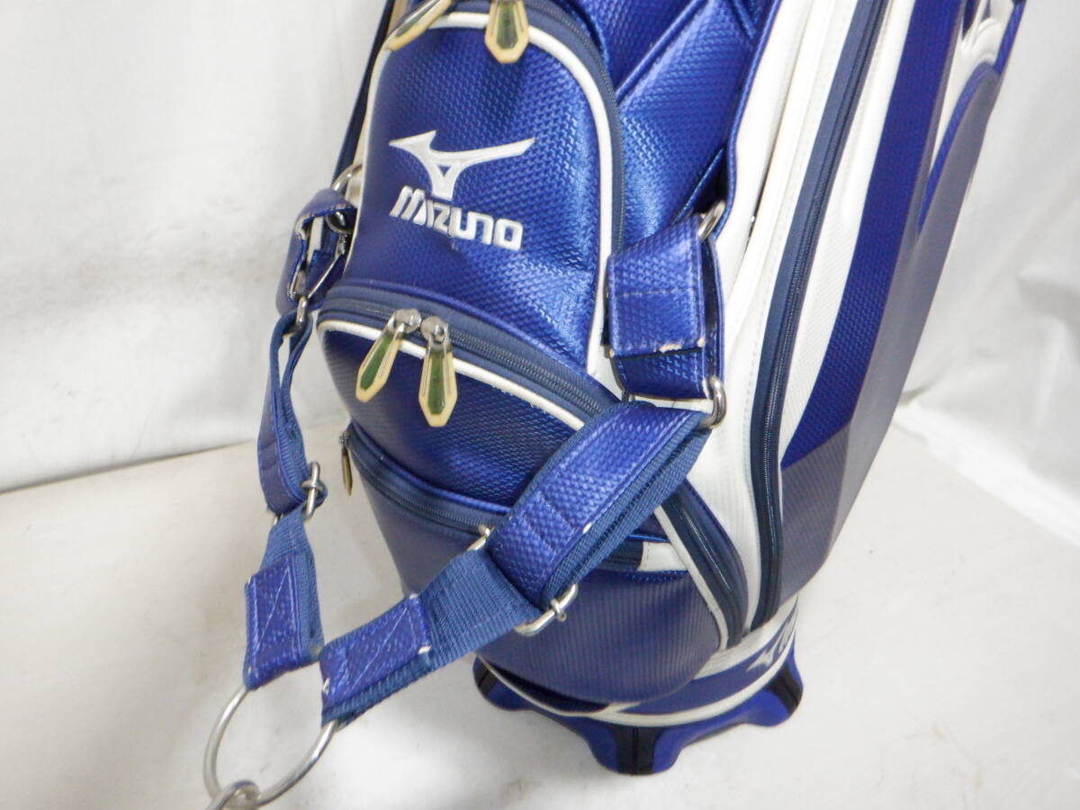 MIZUNO ミズノ 9.5型 ３点式 ワールドカラー★中古★プロモデル(BLUE×WH)_画像7