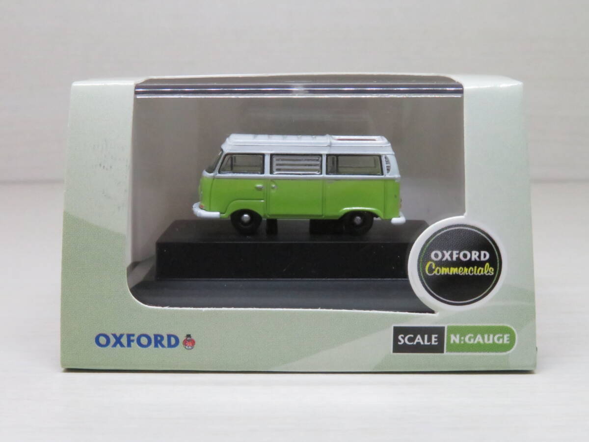 ワーゲン　キャンパー　（薄緑／ホワイトルーフ）　VW Bay Window Camper　OXFORD　オックスフォード　1/148_画像1
