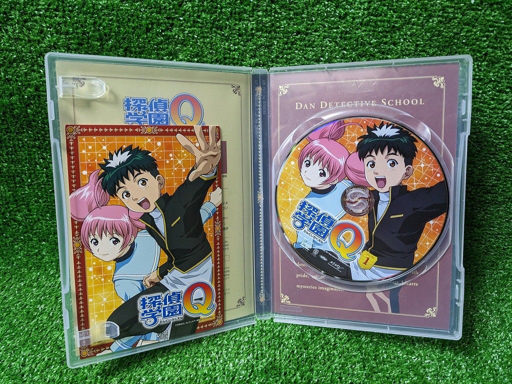 美品 アニメ 探偵学園Q DVD vol.1 ポストカード付き