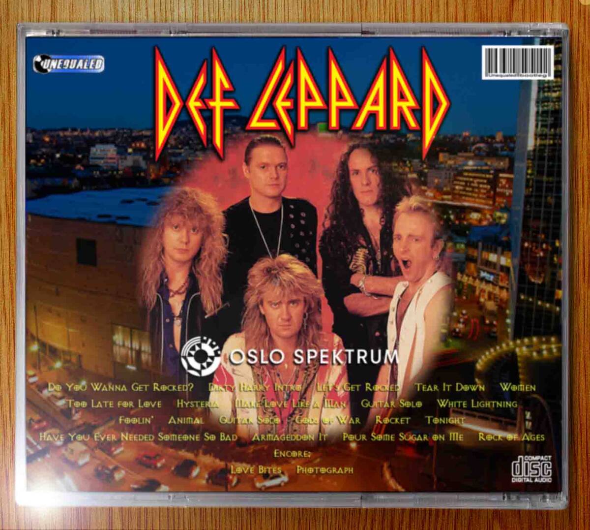 Def Leppard 1993-05-02 Oslo Spektrum 2CD_画像2