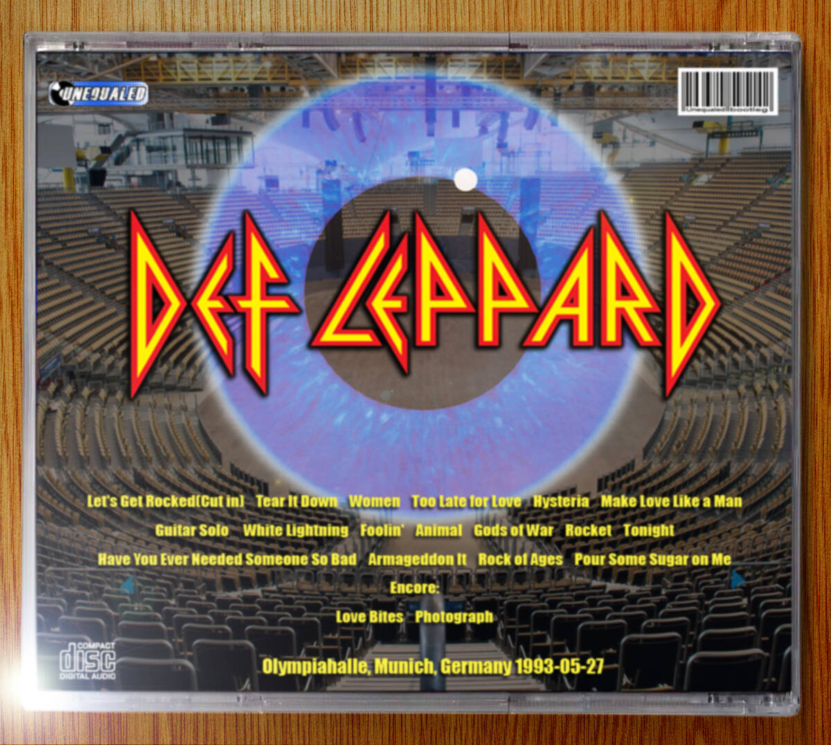 Def Leppard 1993-05-27 Olympiahalle, Munich 2CDの画像2