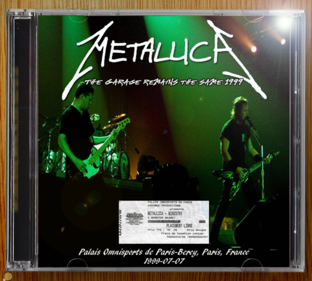 Metallica 1999-07-07 Paris, France 2CD_画像1