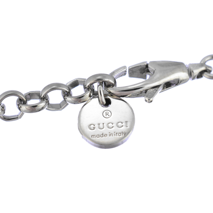  Gucci GUCCI GHOST Gucci призрак Heart подвеска колье серебряный 925 аксессуары ювелирные изделия GUCCI