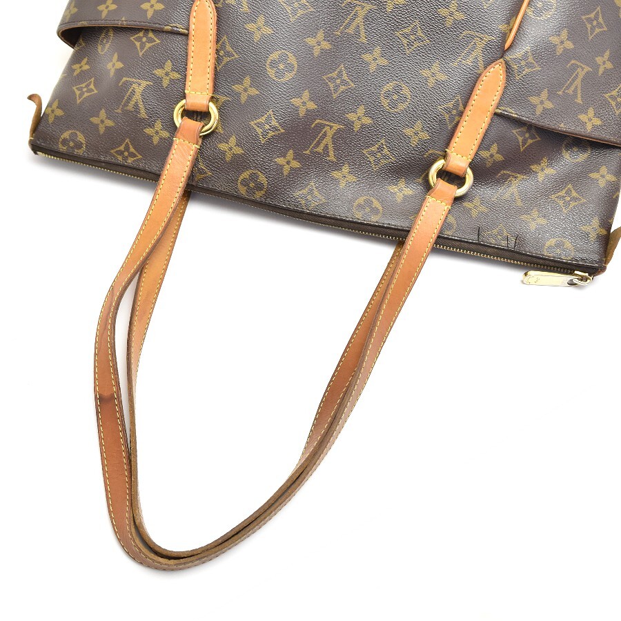 ルイヴィトン ショルダーバッグ トータリー モノグラム M56688 キャンバス×レザー レディース ブラウン LOUIS VUITTON_画像7