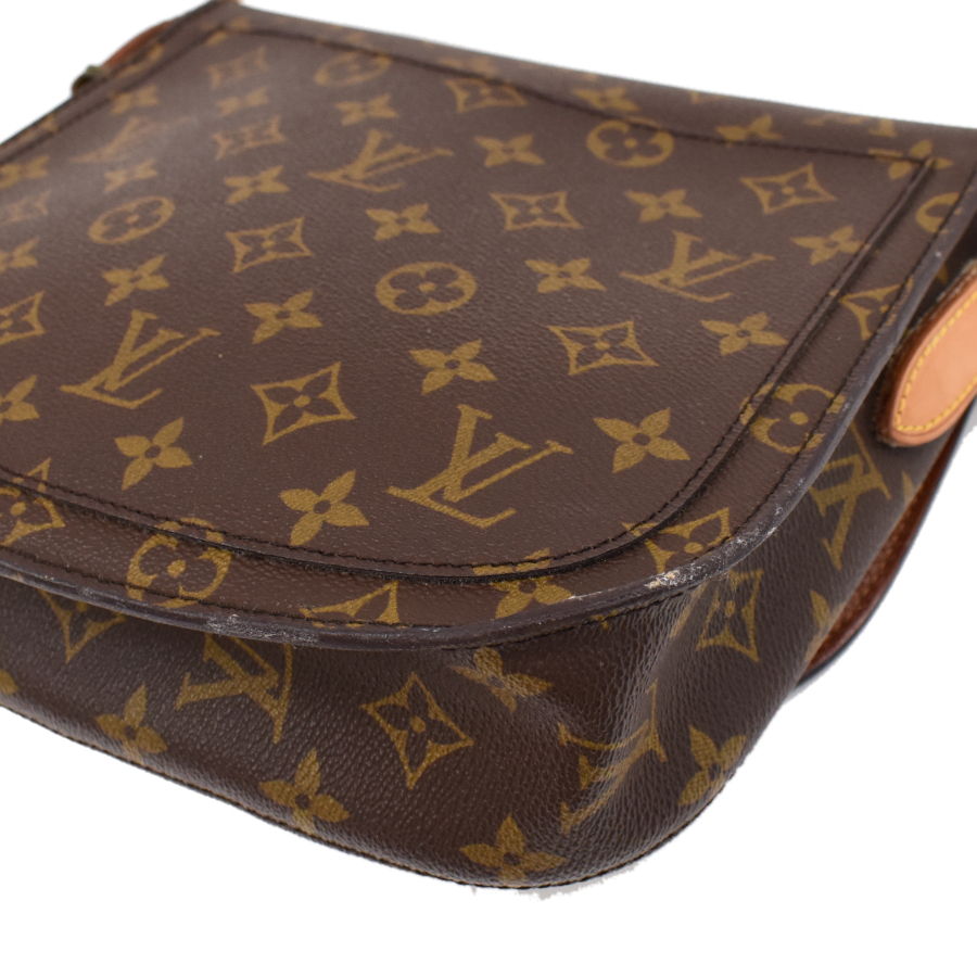 1点限定 ルイヴィトン サンクルーGM クロスボディ ショルダーバッグ M51242 モノグラム ブラウン LOUIS VUITTON_画像5