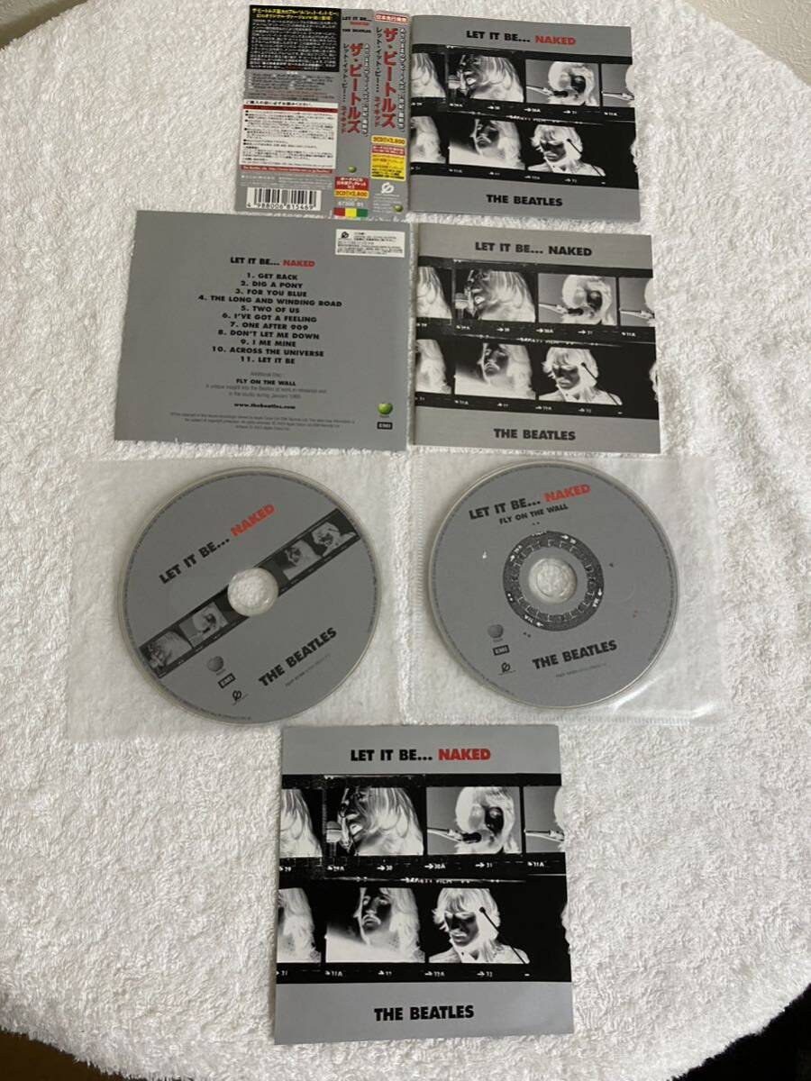 CD★THE BEATLES★LET IT BE… NAKED(2003年作品)★MADE IN JAPAN★USED★CCCD_画像2