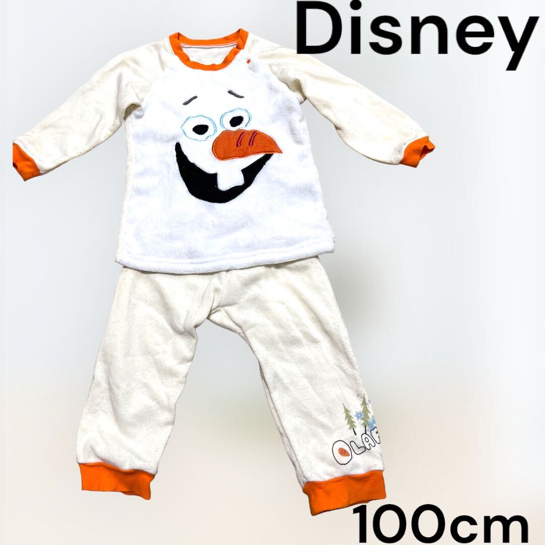 Disney ディズニー　アナ雪　オラフ　パジャマ100cm