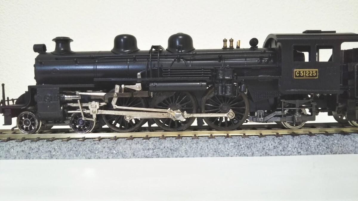 HOゲージ　カツミ　C51 蒸気機関車　　　　メンテナンス済、動作調整品_画像3