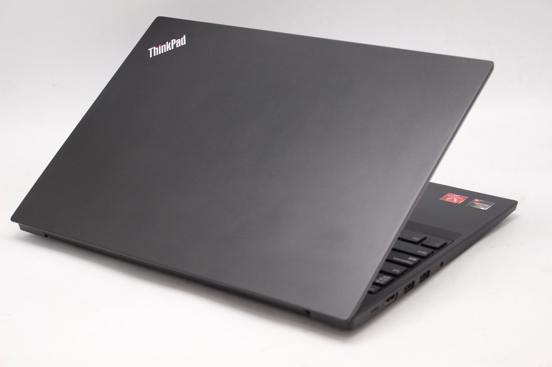 中古美品 15.6型 FHD Lenovo ThinkPad E595 Type-20NF Windows11 AMD Ryzen5-3500u 8GB NVMe SSD 256GB Radeon Vega8 カメラ 無線 Office付_画像2