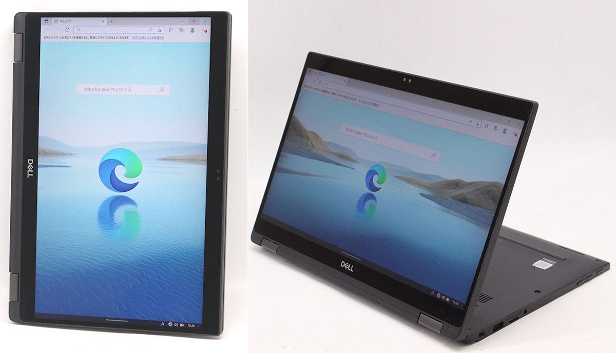 良品 フルHD 13.3型タッチ DELL Latitude 7390 2-in-1 Windows11 八世代 i7-8650u 16GB NVMe 512GB-SSD カメラ 無線 Office付 中古パソコン_画像3