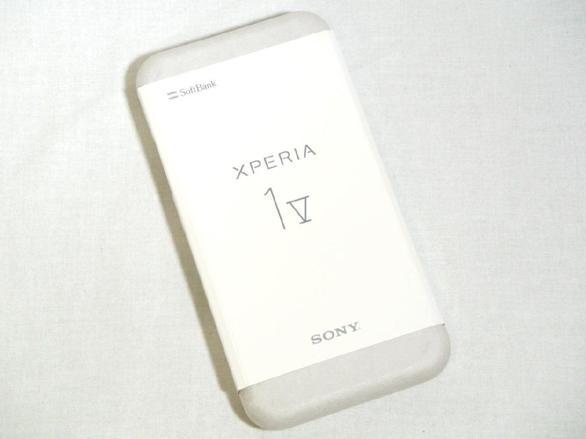 A разряд товар ( б/у первоклассный прекрасный товар ) SONY [ б/у ]AndroidOS смартфон Xperia 1 V Gaming Edition SoftBank [ платина серебряный ]