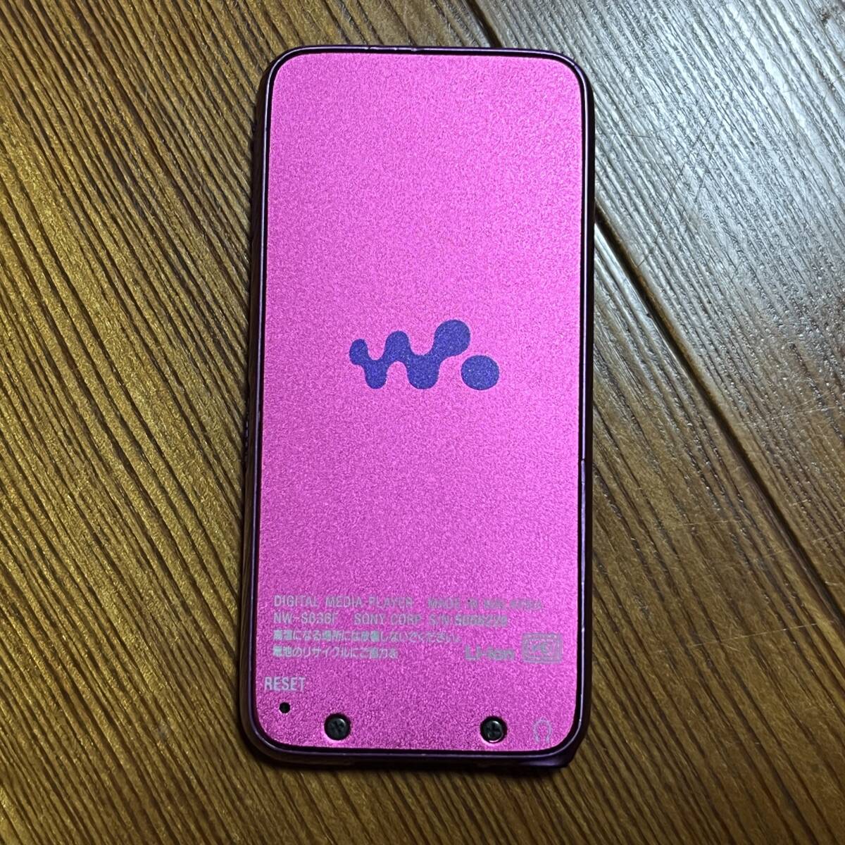 SONY NW-S636F ウォークマン ピンク レトロ_画像6