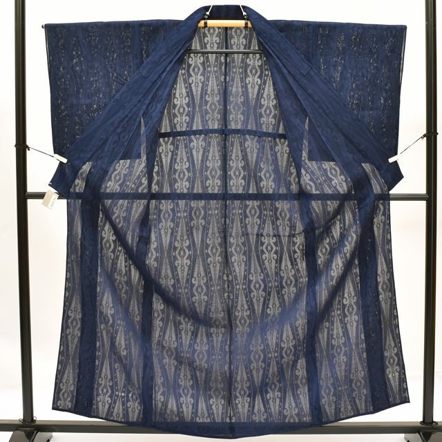 1 иен однотонная ткань натуральный шелк одиночный . темно-синий цвет .. документ sama длина 150cm лето кимоно включение в покупку возможно [kimonomtfuji] 3nfuji43732