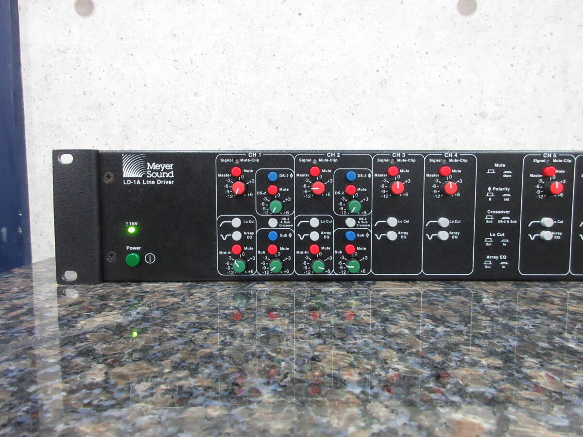 【まずまずの美品】Meyer Sound ラインドライバー LD-1A メイヤーサウンド_画像3