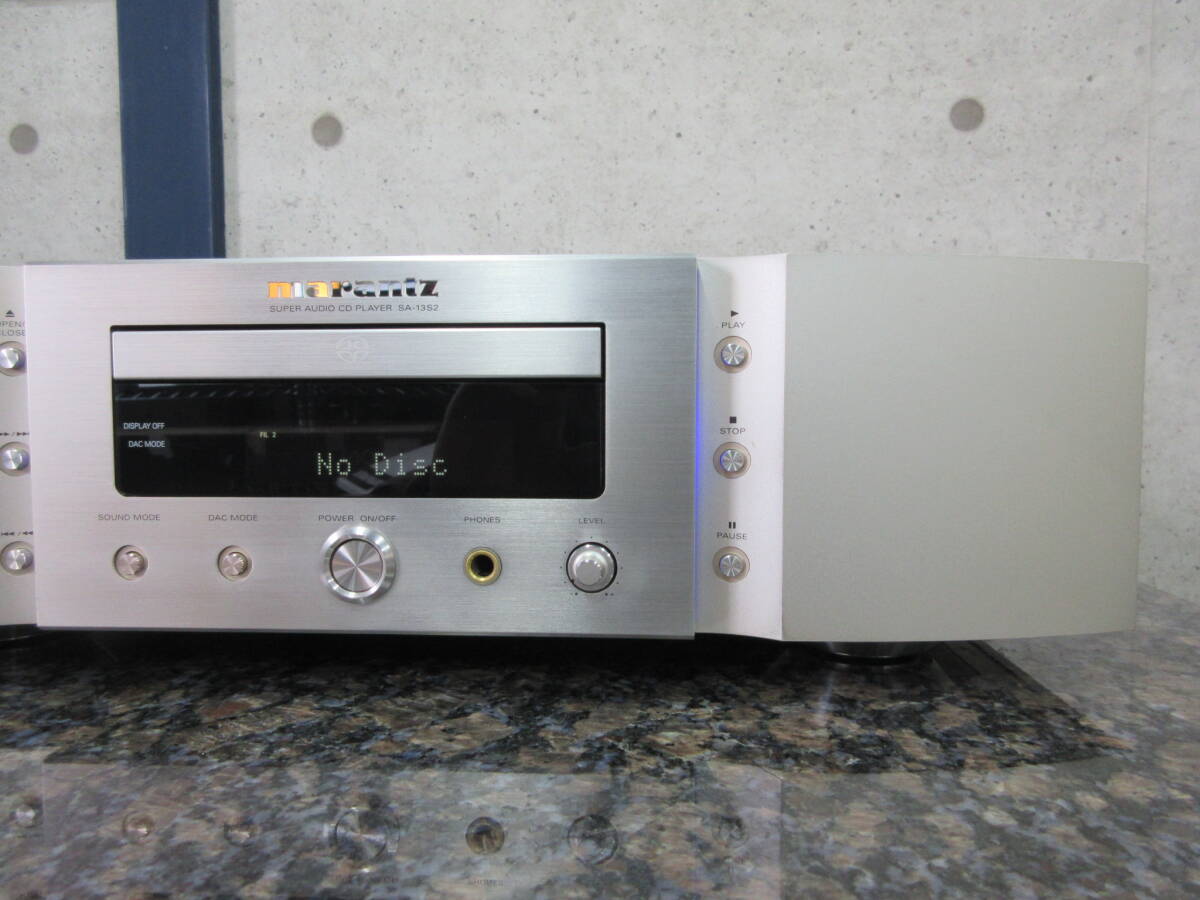 【美品 元箱付】marantz CDプレーヤー SA-13S2 マランツ_画像4