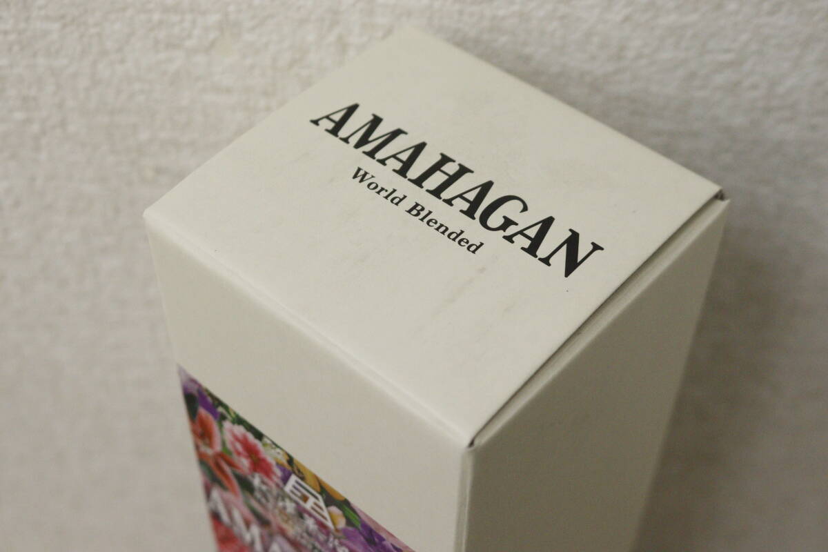 【未開栓】 長濱蒸留所 アマハガン AMAHAGAN World malt エディション山桜 ウイスキー -I909_画像9