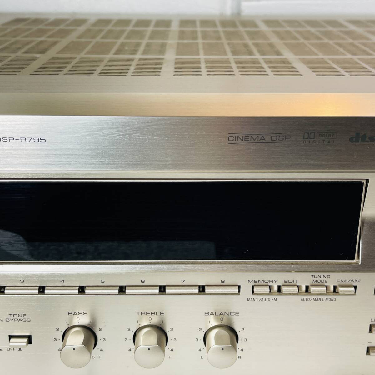 YAMAHA アンプ DSP-R795 YAMAHA ヤマハ DSP-R795 動作品 良品 動作確認済み！ LPのみ USED品 1円スタート_画像3