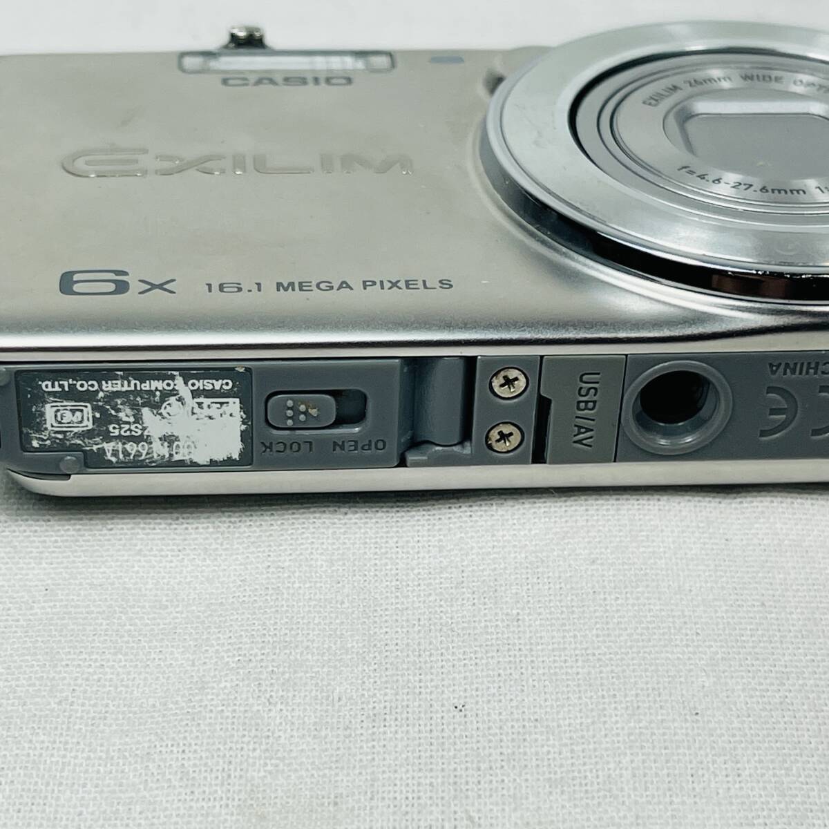 CASIO カシオ EXILIM（エクシリム） EX-ZS29SR コンパクトデジタルカメラ シルバー 動作確認済み F-001AS USED品 1円スタート_画像3