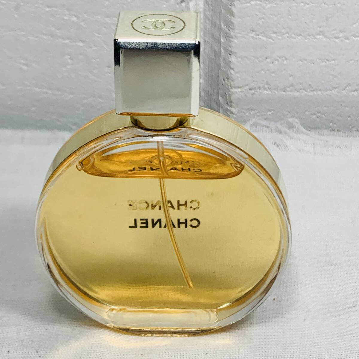 CHANEL シャネル CHANCE チャンス オードゥ パルファム 50ml 香水 USED品 の画像2