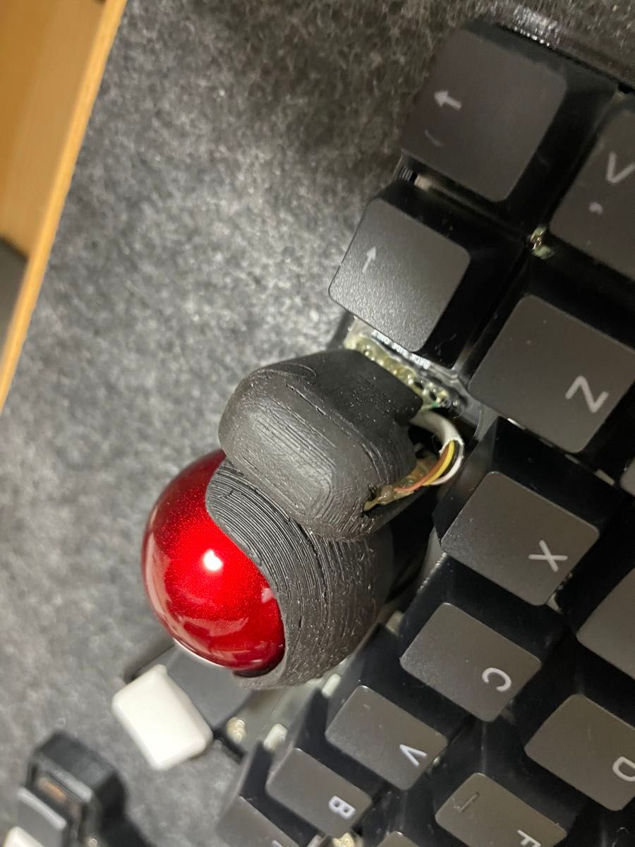 週末特価 最強 keyball61 左右 ダブルトラックボール 半自作 週末特価 最強 keyball61 左右 ダブルトラックボール 半自作