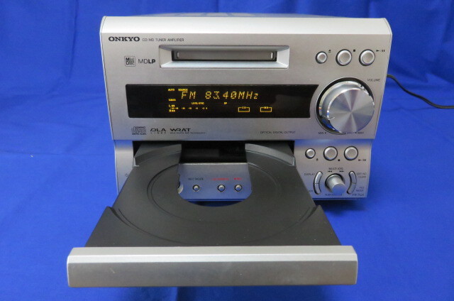 ONKYO ミニコンポ、CD/MD チューナーアンプ FR-7GX (CD/MD動作確認、メンテナンス済）の画像5