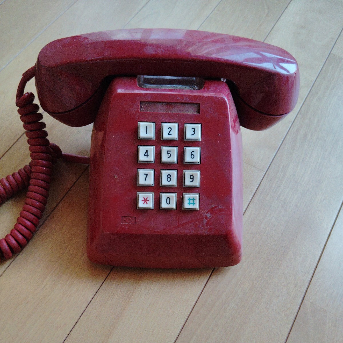 昭和レトロ アンティーク ダイヤル式 電話機 インテリア 601-Pの画像1