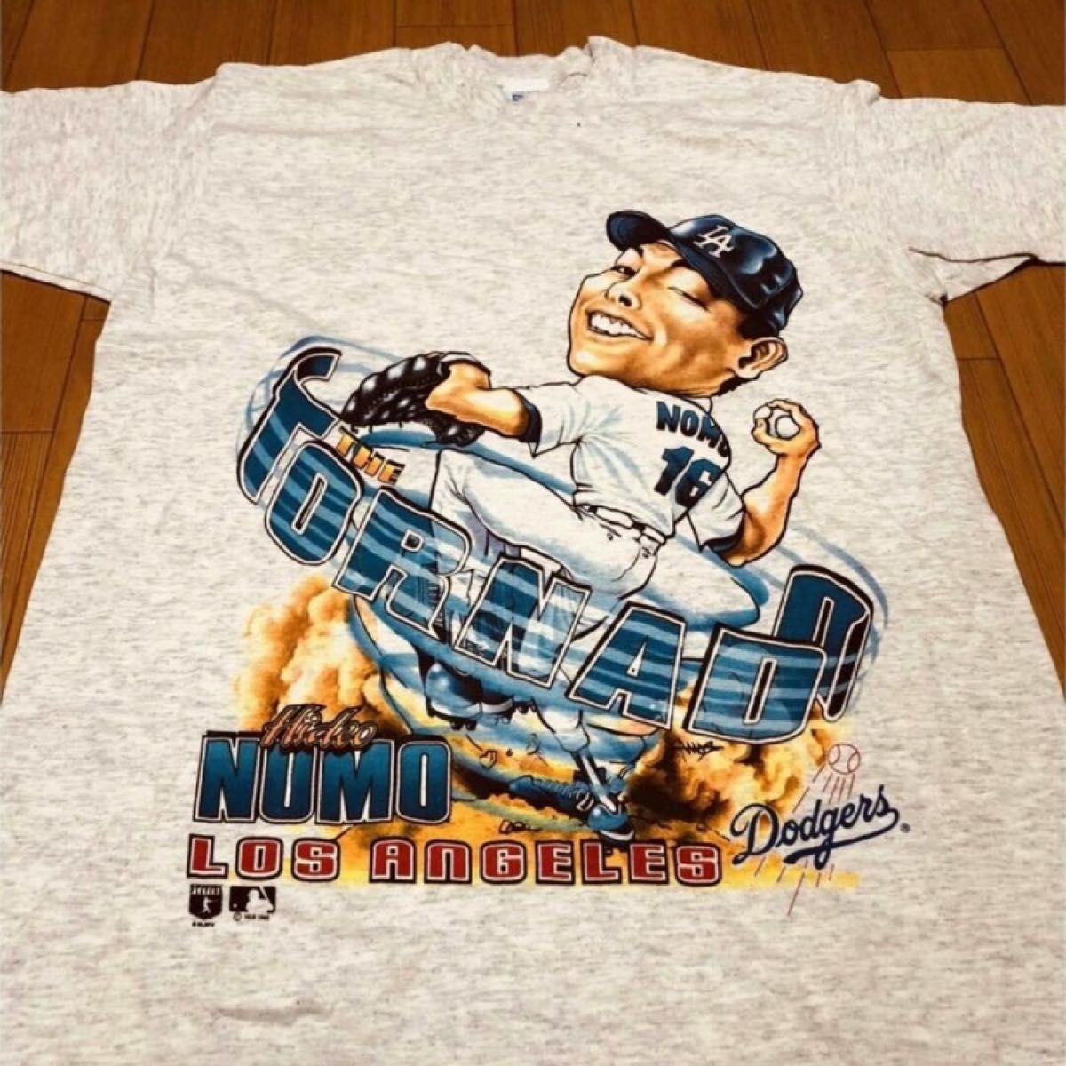 Salem ‘90s USA製 野茂英雄 ドジャース #16 トルネード Mサイズ 半袖Tシャツ