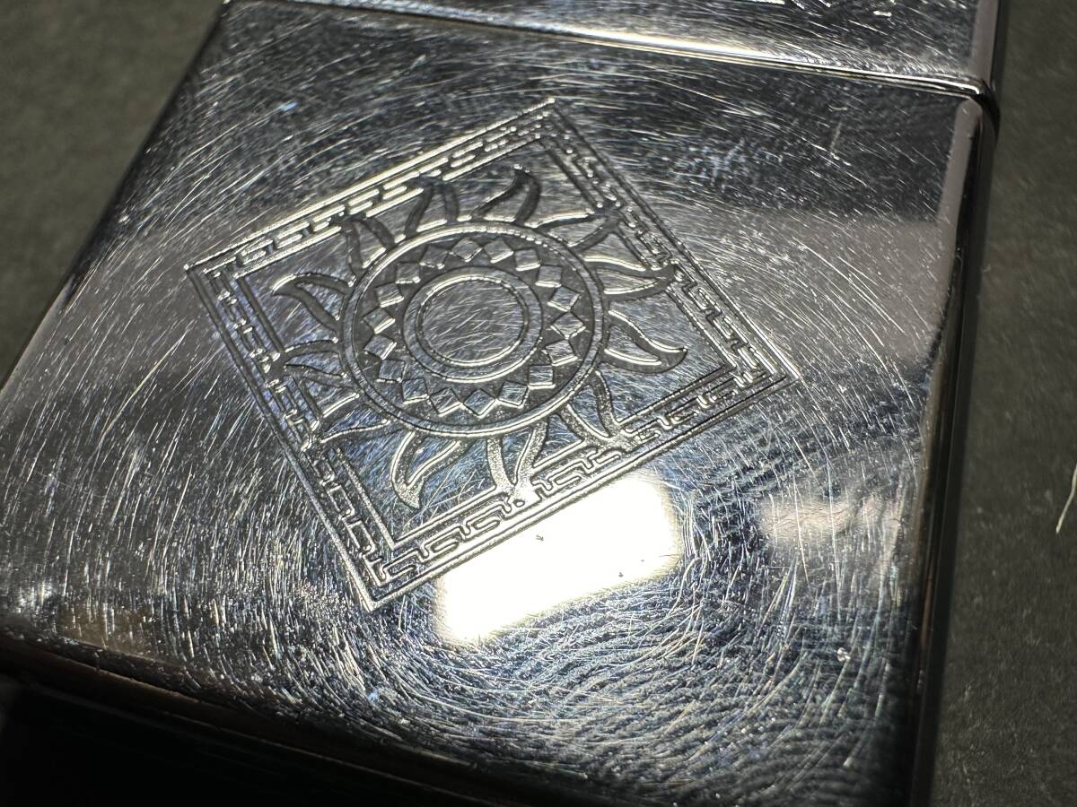 ★コレクター必見！！ ZIPPO USA F XIV ジッポライター LAS VEGAS ビンテージ オイルライター シルバー 小物 雑貨 希少 レア お洒落 G549_画像4