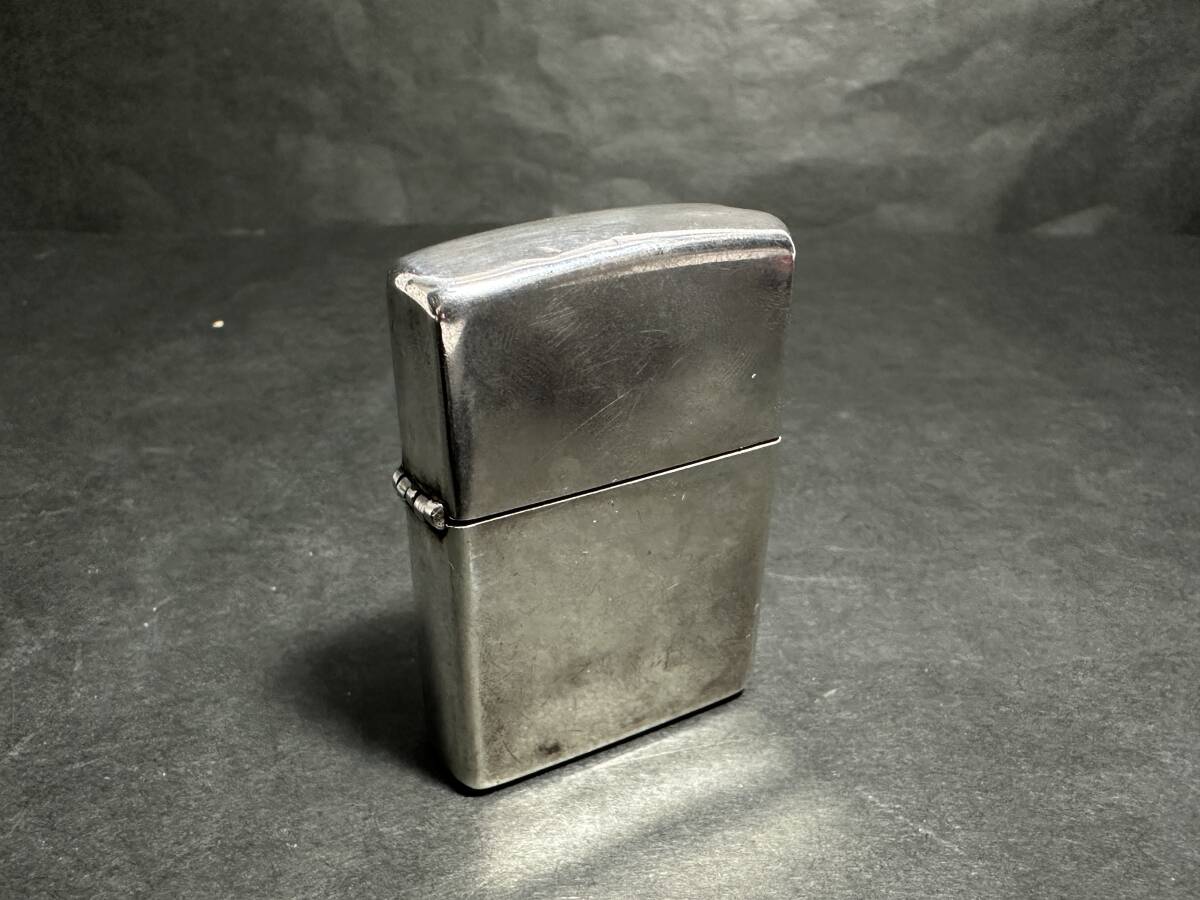 ★コレクター必見！！ ZIPPO USA ジッポライター STERLING 1994 銀 シルバー ビンテージ オイルライター 約61.2g 小物 雑貨 希少 レア G551_画像1